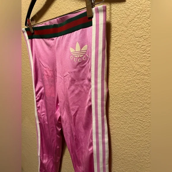 New Gucci x Adidas GG Logo Leggings Size S Waist 28” - 30”
